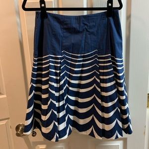 Boden skirt size 6 blue